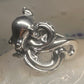 Octopus ring ocean band size 10 sterling silver women men