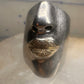 Sonia Bitton ring size 4.75 face cigar band w diamond lips pinky sterling silver women