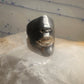Sonia Bitton ring size 4.75 face cigar band w diamond lips pinky sterling silver women