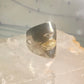 Sonia Bitton ring face band size 7.75 14K Sonata sterling silver women