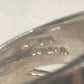Sonia Bitton ring face band size 7.75 14K Sonata sterling silver women