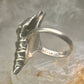 Shell ring sign Washed Ashore band snail size 5.75 sterling silver women