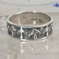 Mushroom ring mushrooms band size 11.25 sterling silver women men