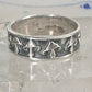 Mushroom ring mushrooms band size 11.25 sterling silver women men