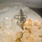 Shell ring sign Washed Ashore band snail size 7 sterling silver women