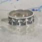 Mushroom ring mushrooms band size 11.25 sterling silver women men