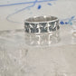 Mushroom ring mushrooms band size 11.25 sterling silver women men