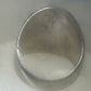 Horseshoe ring Navajo size 8 star Good Luck jasper sterling silver women men