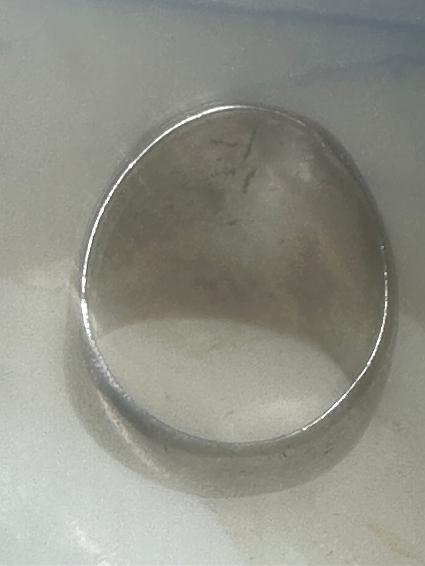 Horseshoe ring Navajo size 8 star Good Luck jasper sterling silver women men