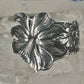 Lily spoon ring floral band size 11 sterling silver women men
