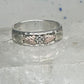 Black Hills Gold ring leaves wedding band size 12 sterling silver women men