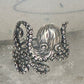 Octopus ring band size 5 sterling silver women girls