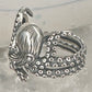 Octopus ring band size 5 sterling silver women girls