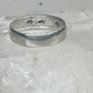 Black Hills Gold ring leaves wedding band size 12 sterling silver women men
