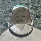 Vintage Malachite Blue Lapis Ring J Comes Taxco Mexico size 8.7 Sterling silver women men