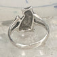 Cat ring band size 6.75 sterling silver women girls