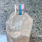 Navajo ring Turquoise Mother of Pearl Ring size 11.5 Sterling silver women men