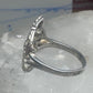 Black Hills Gold ring leaves band size 8.7 sterling silver women