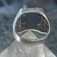 Black Hills Gold Eagle ring Onyx size 12.25 Sterling silver women men