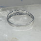 Black Hills Gold ring slender leaves pinky band size 5.75 sterling silver women