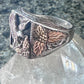 Black Hills Gold Eagle ring Onyx size 12.25 Sterling silver women men