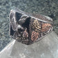 Black Hills Gold Eagle ring Onyx size 12.25 Sterling silver women men