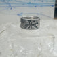 Horse ring storyteller Native American band size 5.5 sterling silver women