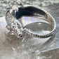 Lizard ring reptile gecko iguana band size 9 Sterling silver women men