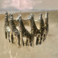 Giraffe ring Kabana size 5.75 sterling silver women