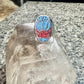 Sunrise ring sunset band seagulls turquoise coral southwest size 9.75 Sterling silver women men