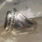 Fire Agate ring Navajo band size 8.50 sterling silver women men