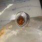 Fire Agate ring Navajo band size 8.50 sterling silver women men