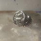 Horse ring Poison horses band size 5.75 cowgirl sterling silver women