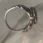 Horse ring Poison horses band size 5.75 cowgirl sterling silver women