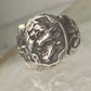 Horse ring Poison horses band size 5.75 cowgirl sterling silver women