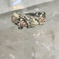 Black Hills Gold ring Leaves band size 6 sterling silver women girls