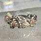 Black Hills Gold ring Leaves band size 6 sterling silver women girls