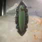 Navajo ring long turquoise size 7 sterling silver women