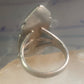 Navajo ring long turquoise size 7 sterling silver women