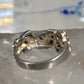 Black Hills Gold ring Leaves band size 6 sterling silver women girls