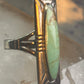 Navajo ring long turquoise size 8.50 sterling silver women resized