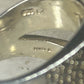 Sonia Bitton ring face band CZ size 8.50 sterling silver women