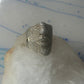 Sonia Bitton ring face band CZ size 8.50 sterling silver women