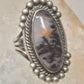 Vintage Agate ring Navajo Sunrise Sunset ring size 3 sterling silver women girls pinky