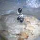 Vintage onyx ring Navajo size 5.5 feathers leaves Sterling silver women