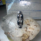 Vintage onyx ring Long Southwestern size 6.75 Sterling silver women