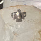 Phoenix ring Thunderbird Navajo band size 7.5 sterling silver women girls pinky