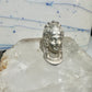 Vintage lady face ring size 6.25 sterling silver women