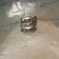 Vintage ring Cigar band Mexico spiral rope design size 6.25 Sterling silver women girls