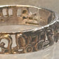 Horse ring wagon Pioneers southwest size 8 sterling silver women men